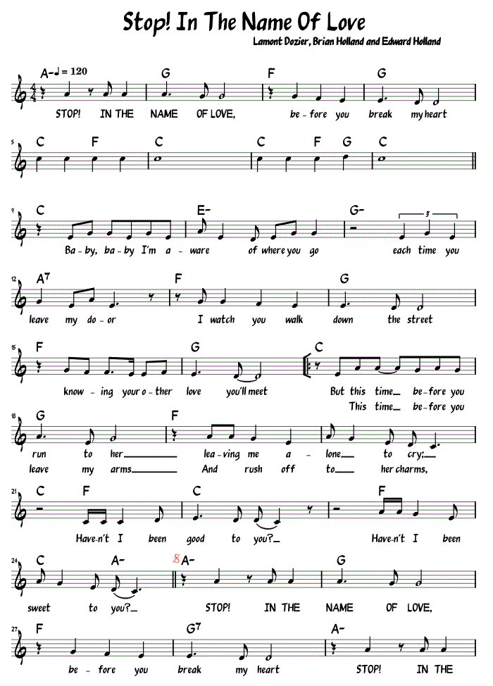 Sheet Music